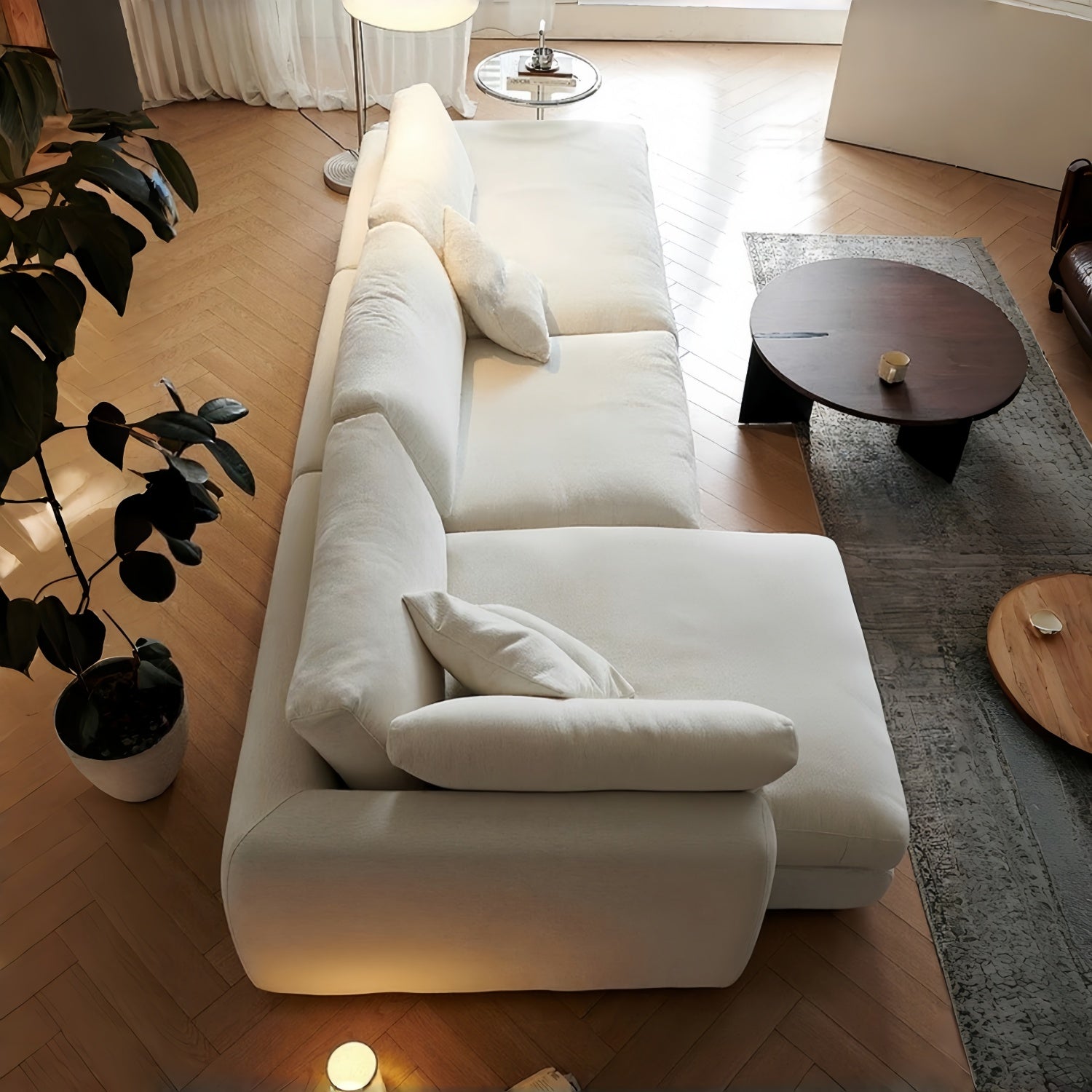 AAF Furniture Luxury Cloud Sofa Set for Living Room Dubai UAE