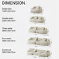 AAF Furniture Fleece Fabric Overstuffed Multifunction  Sofa  for Livingroom Office