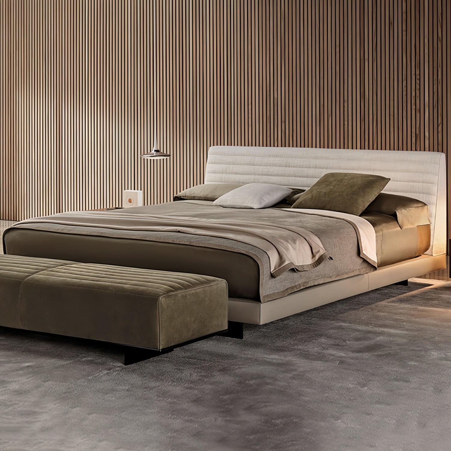 AAF Furniture Fabric Eco-Friendly Bed Frame for Bedroom