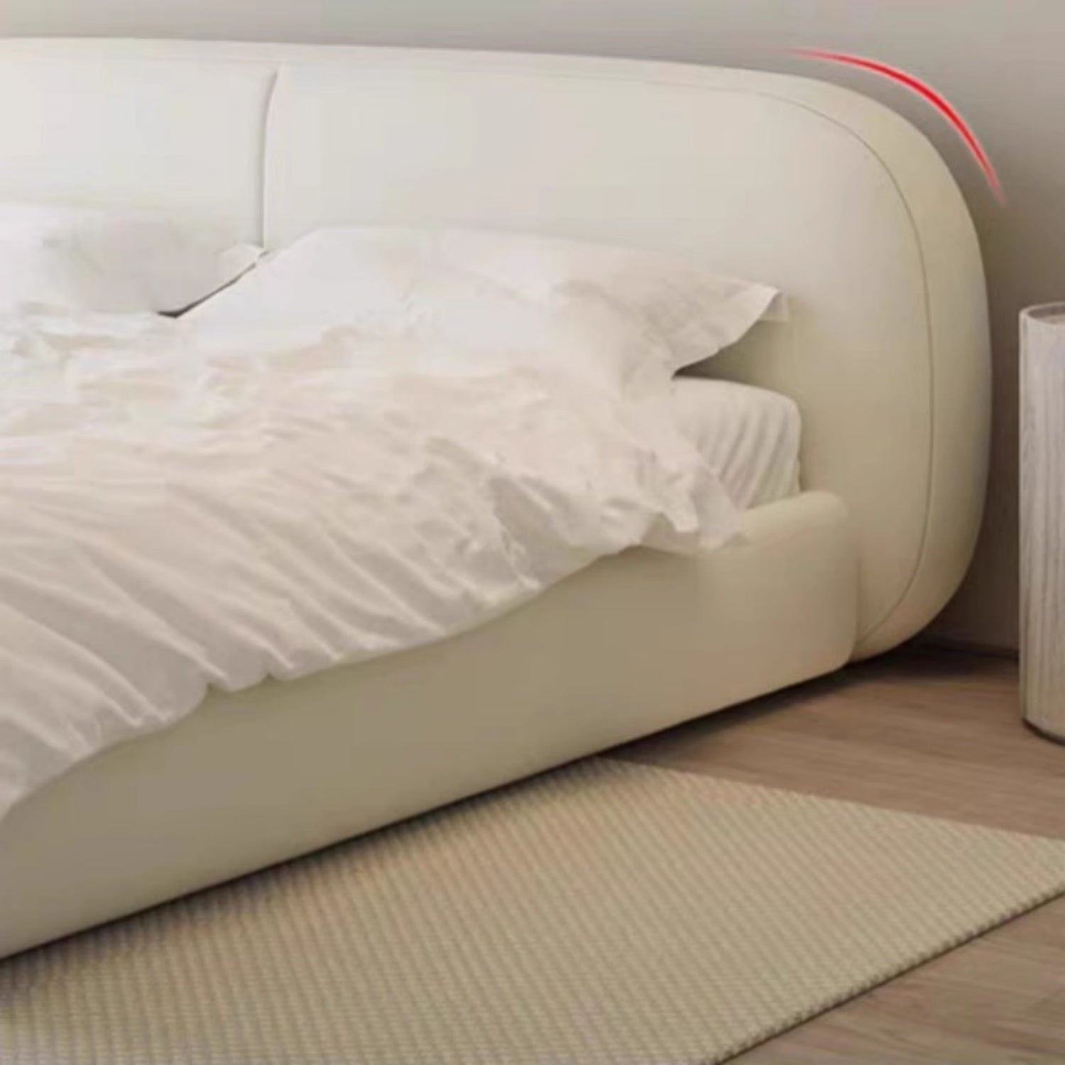 AAF Furniture Linen Bed Frame for Bedroom Dubai, Abu Dhabi UAE