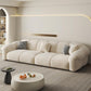 AAF FURNITURE Light Luxury Fabric Cloud Shaped Sofa set for Livingroom