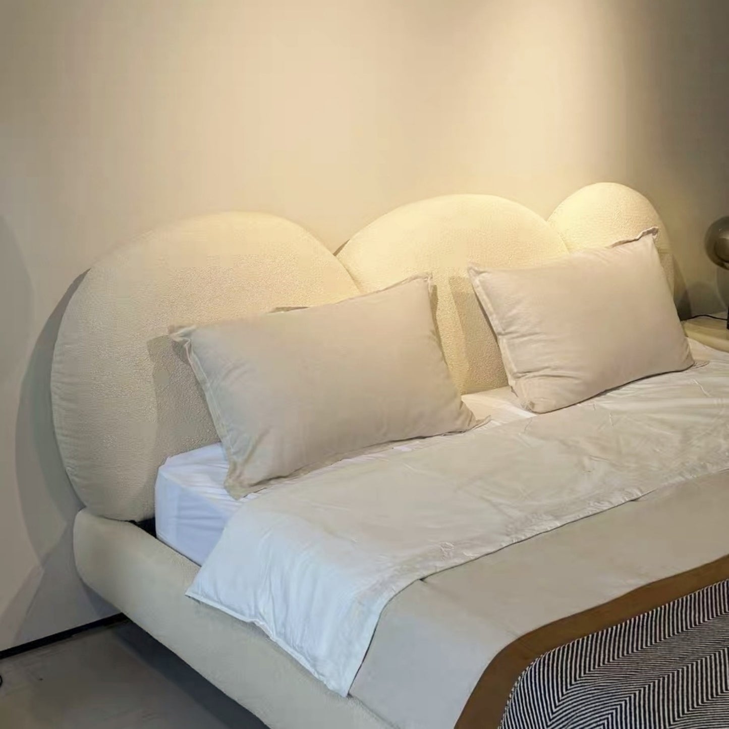 AAF Furniture Bed Frame Modern King Queen Size for bedroom Without Mattress
