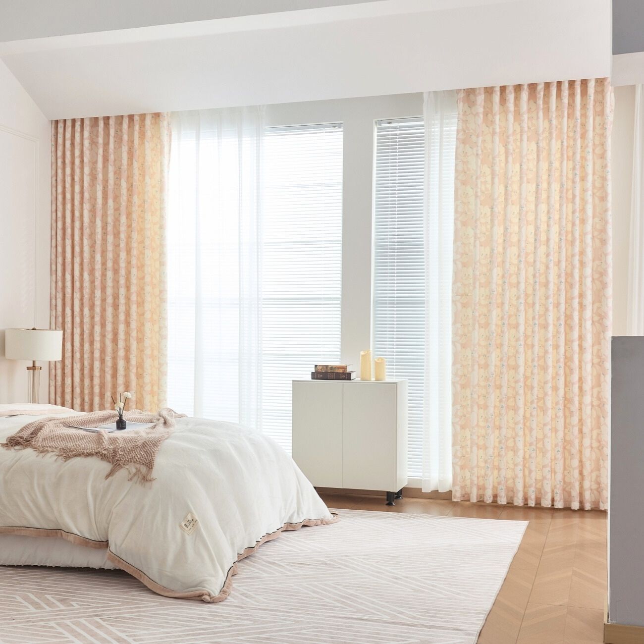2 Panels 100% Blackout Curtains for Living Room Thermal Insulated Bedroom Darkening Drapes