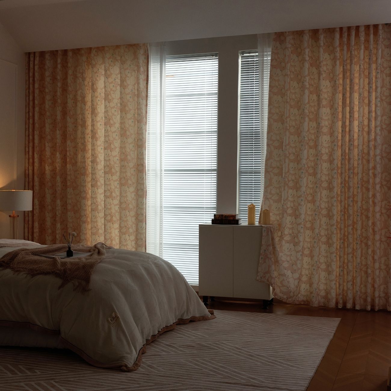 2 Panels 100% Blackout Curtains for Living Room Thermal Insulated Bedroom Darkening Drapes