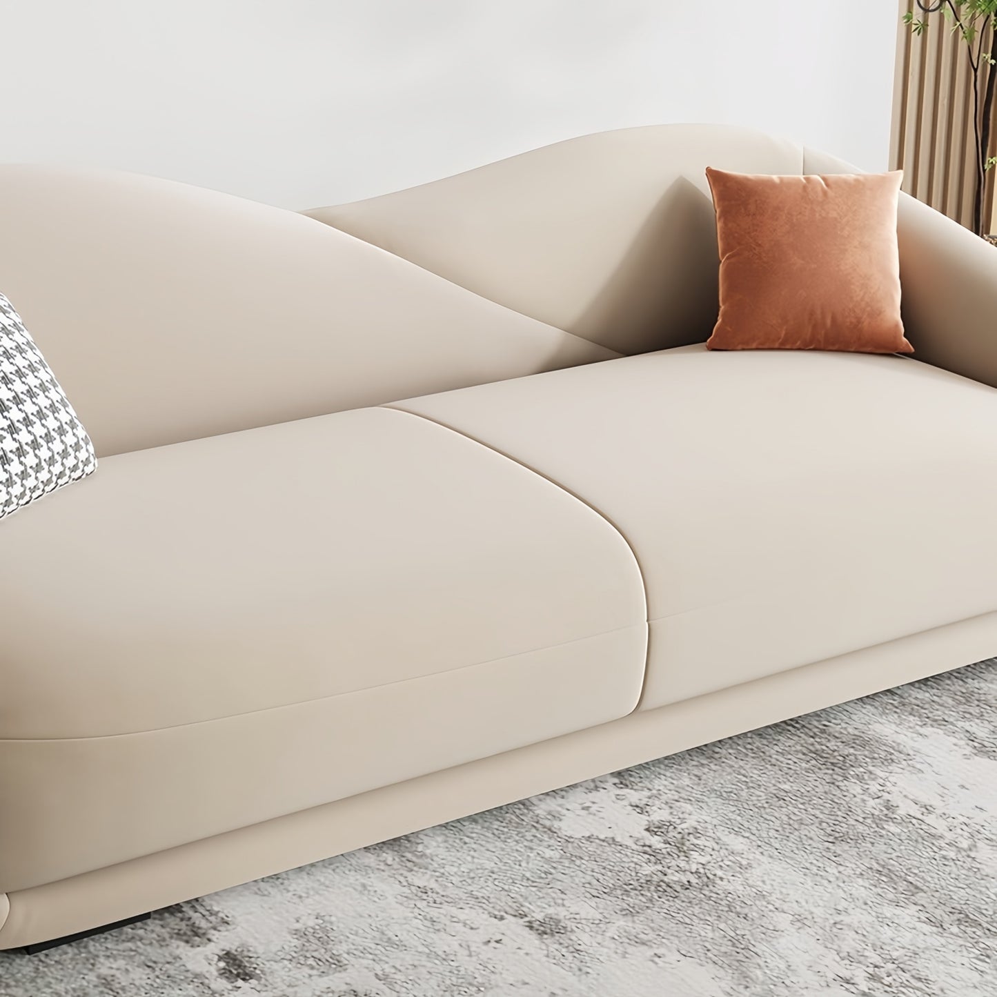 AAF Furniture Fleece Fabric Overstuffed Multifunction  Sofa  for Livingroom Office