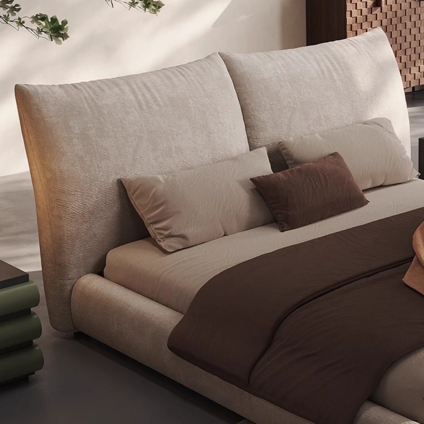 AAF Furniture Bed Frame Modern King Queen Size for bedroom Without Mattress