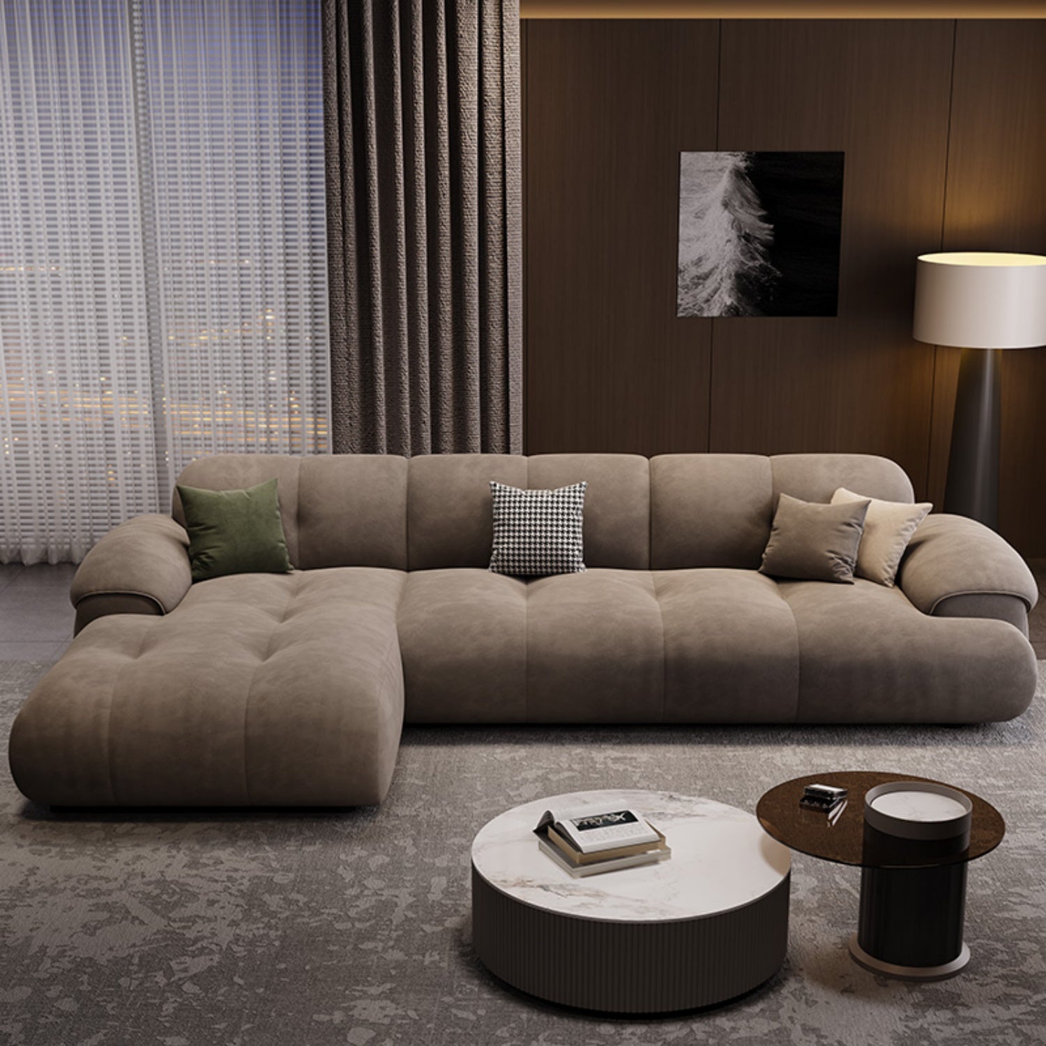 AAF Furniture Luxury Cloud Sofa Set for Living Room UAE Online