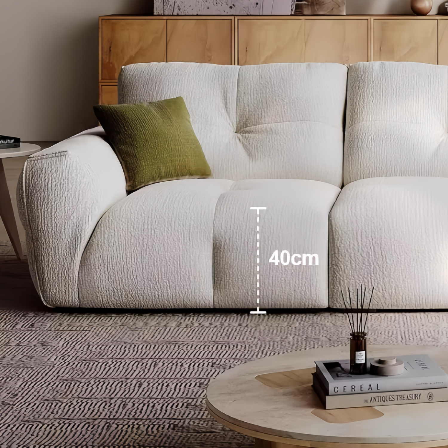 AAF Furniture Luxury Cloud Sofa Set for Living Room Dubai & UAE D4