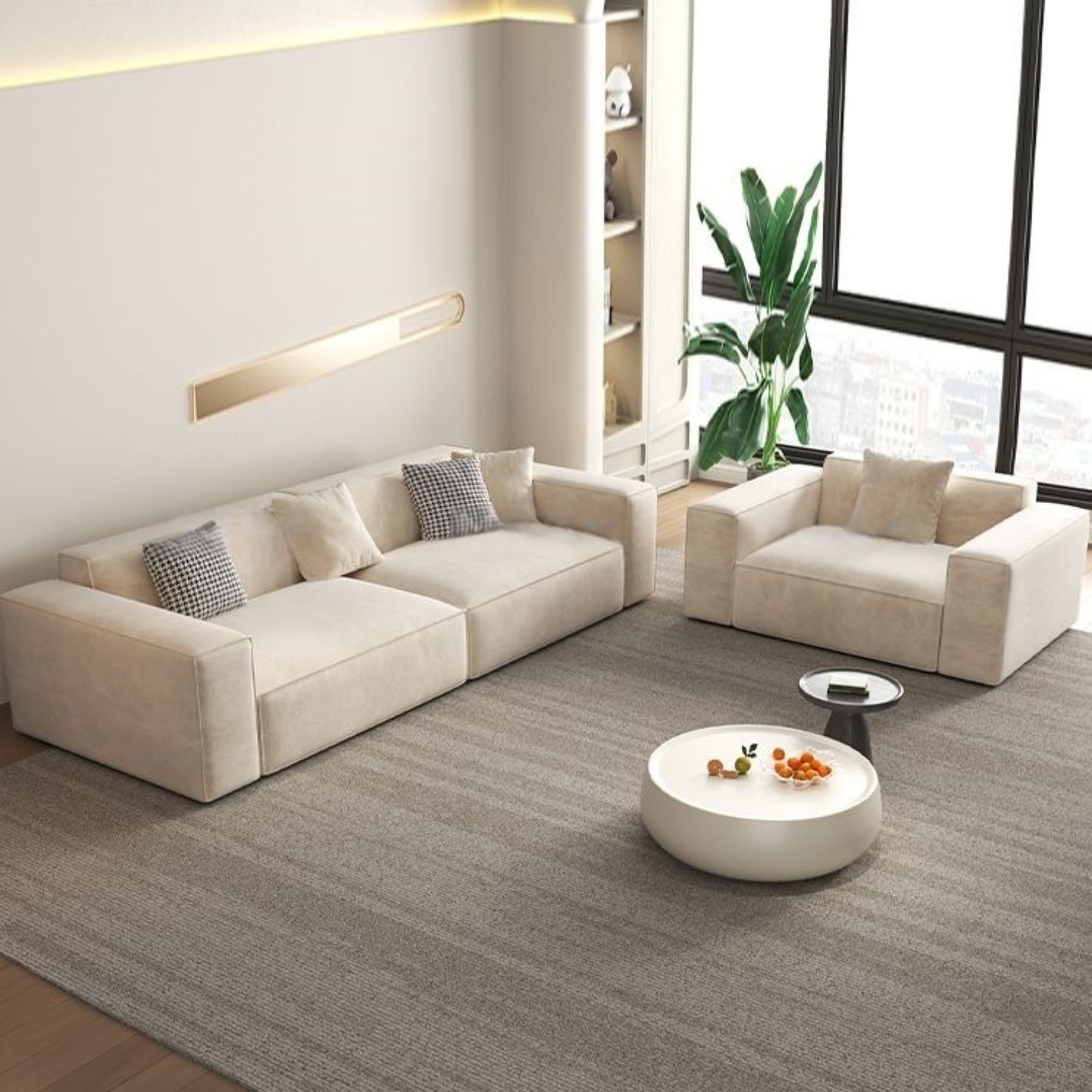 AAF Furniture Luxury Cloud Sofa Set for Living Room Dubai & UAE D2