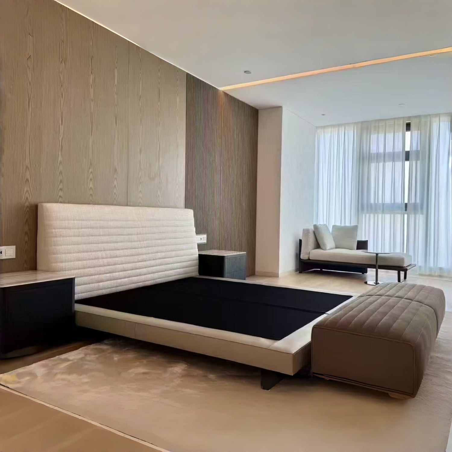 AAF Furniture Fabric Eco-Friendly Bed Frame for Bedroom