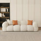 AAF Furniture Light Luxury Fabric Cloud Shaped Sofa set for Livingroom