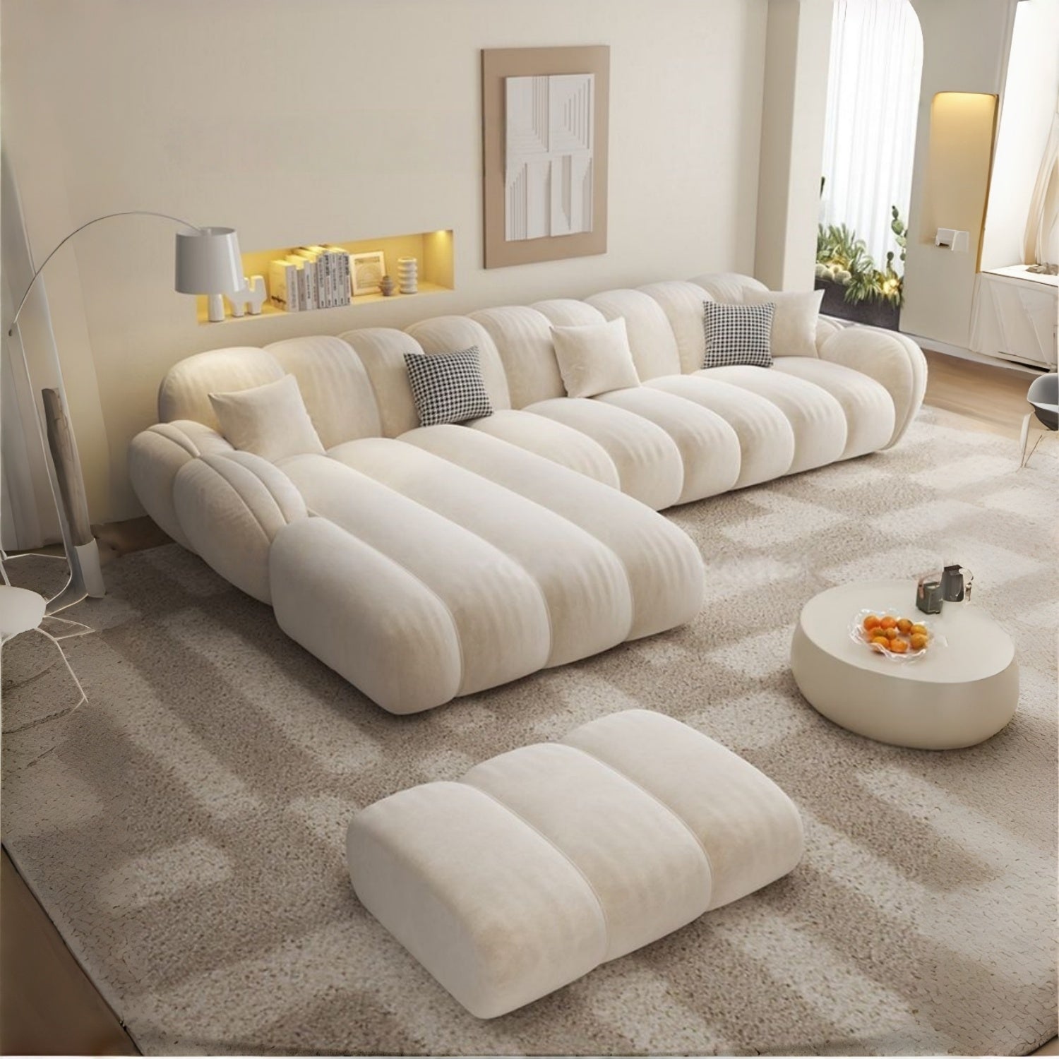 AAF Furniture Luxury Cloud Sofa Set for Living Room Dubai, Abu Dhabi UAE D2