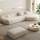 AAF FURNITURE Fleece Fabric Overstuffed Multifunction Sofa set for Livingroom Office