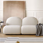 AAF FURNITURE Light Luxury Fabric Cloud Shaped Sofa set for Livingroom