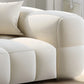 AAF Furniture Light Luxury Fabric Cloud Shaped Sofa set for Livingroom