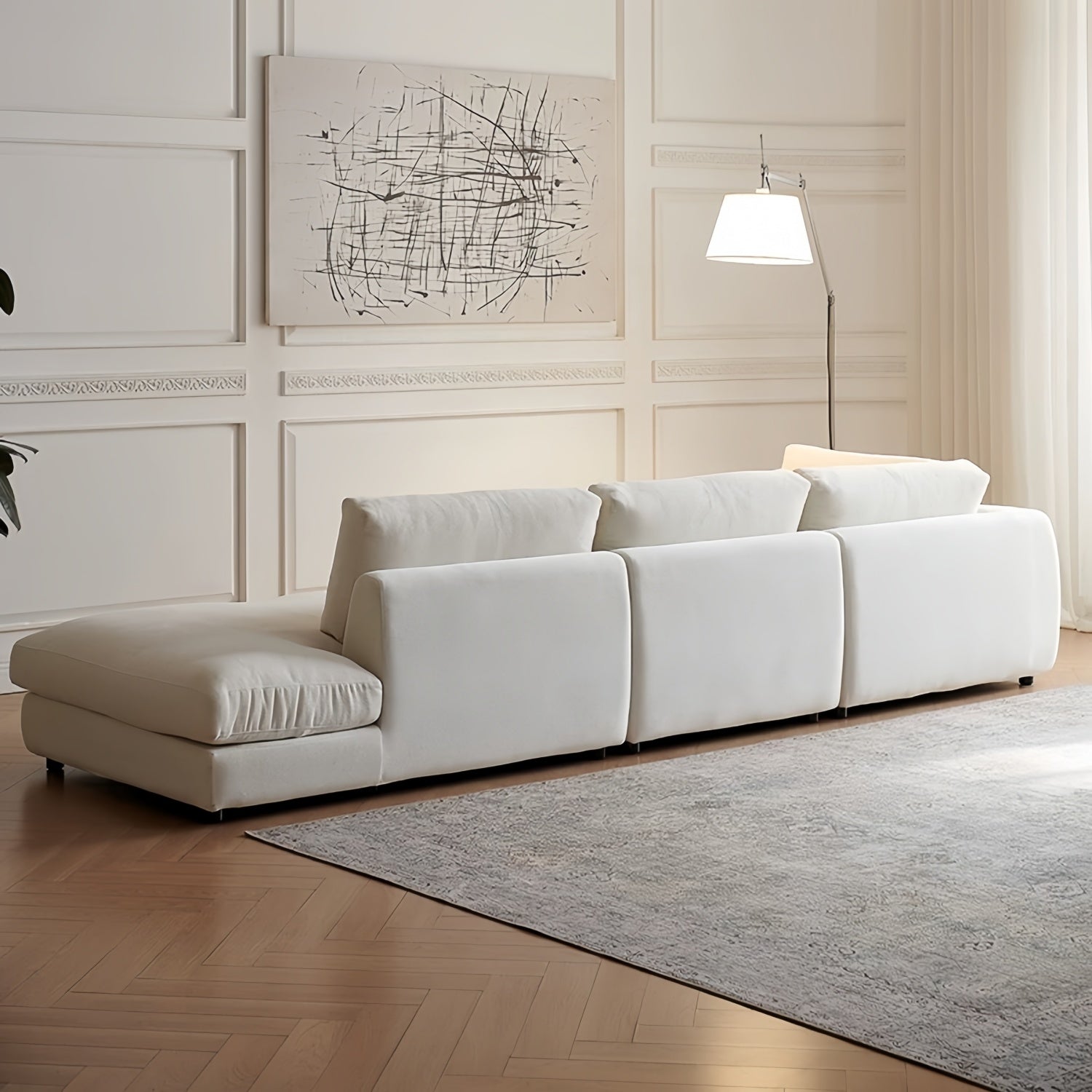 AAF Furniture Luxury Cloud Sofa Set for Living Room Dubai UAE