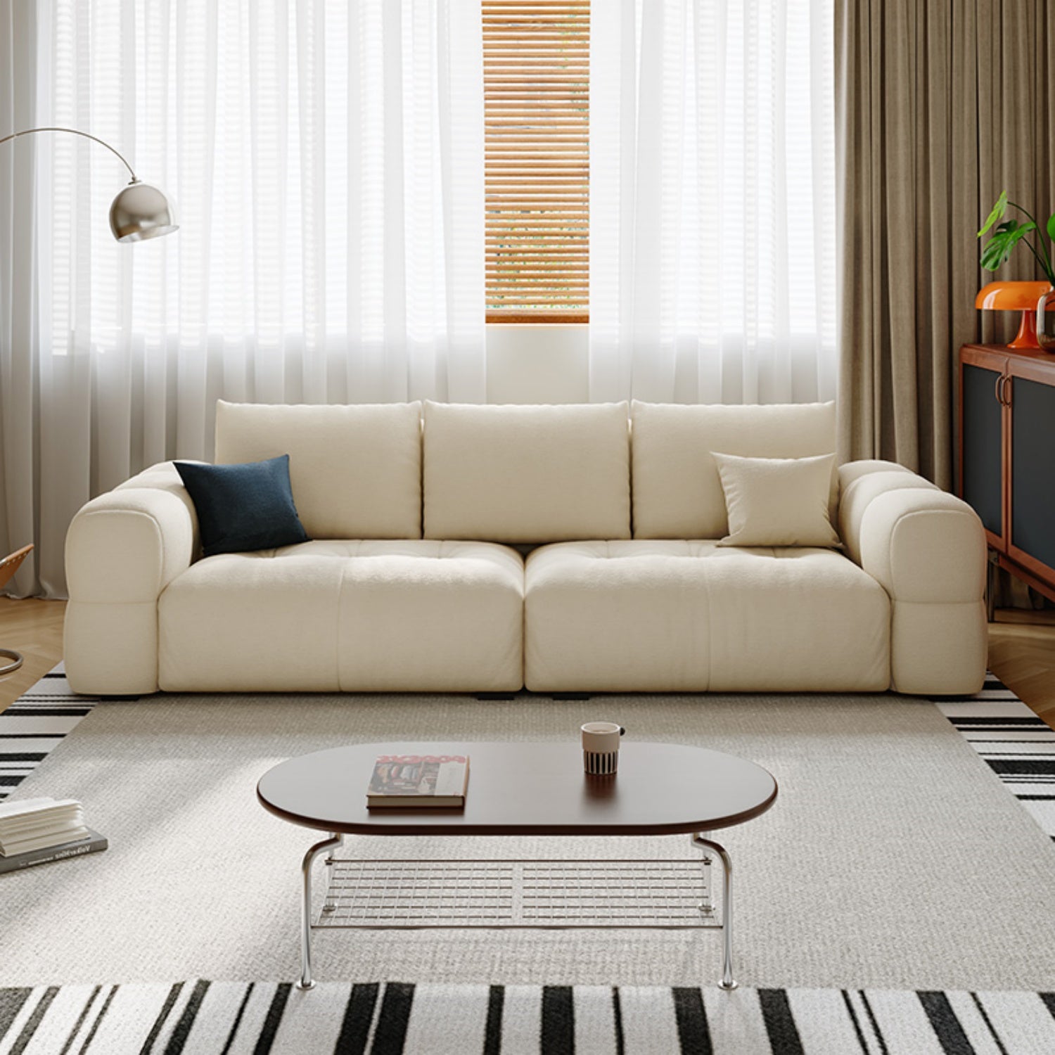 AAF Furniture Luxury Cloud Sofa Set for Living Room UAE Online D4