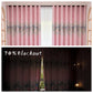 2 Panels 60% Blackout Colorful Flowers Floral Curtains for Living Room Thermal Insulated Bedroom Darkening Drapes for Basics Room Window