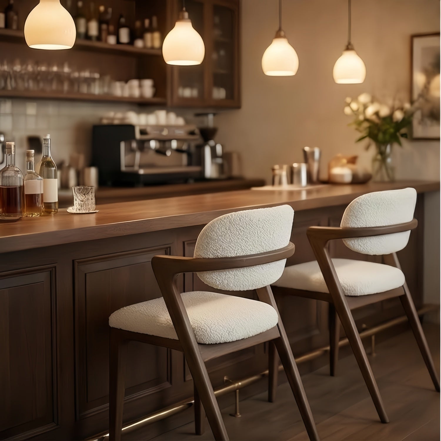 AAF Sherpa Chair Cream Sunlit Living UAE