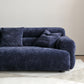 AAF Furniture Fleece Fabric Overstuffed Multifunction Cloud shaped Sofa Chair set for Livingroom Office