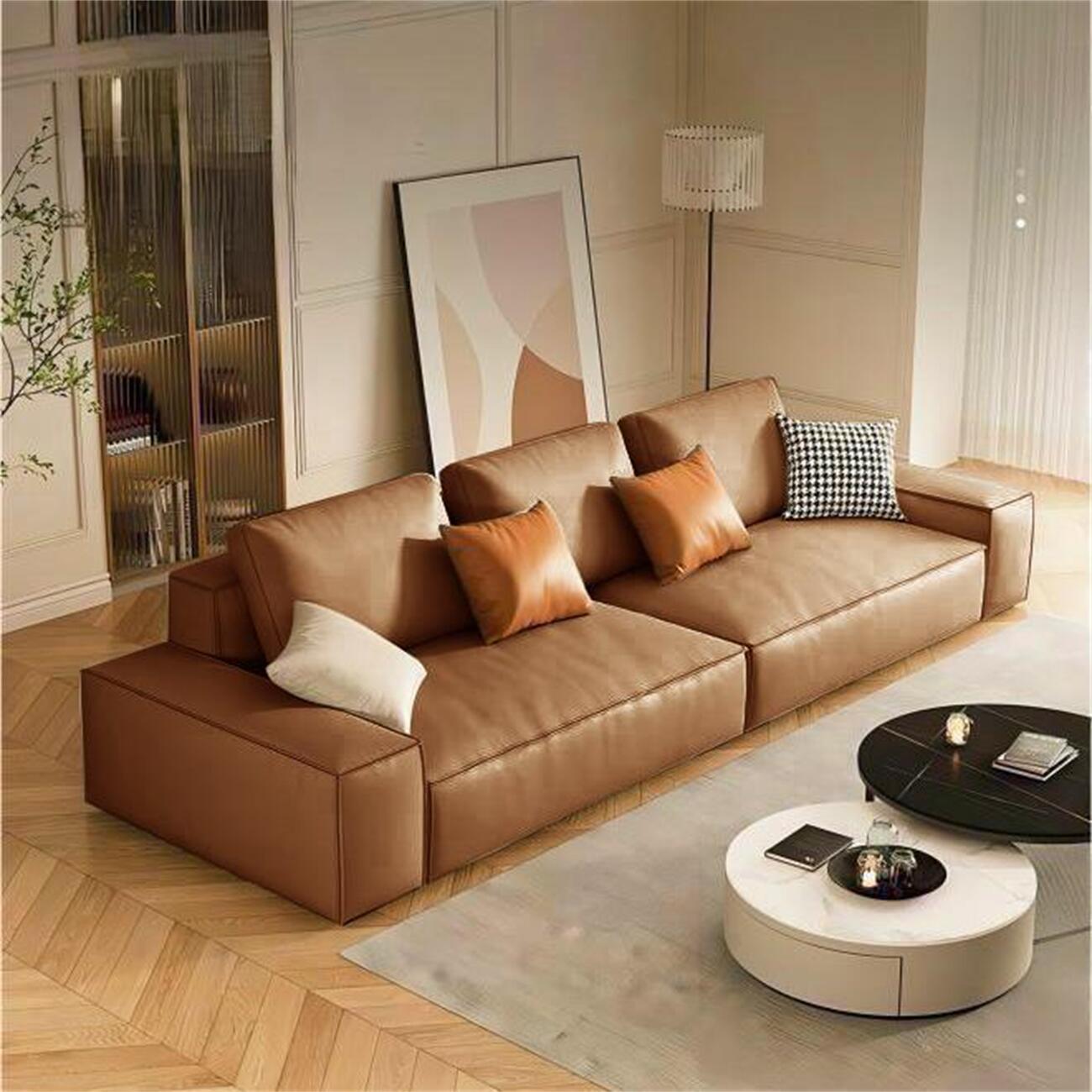 AAF Furniture Modern PU Leather Sofa Set for Living Room,Office