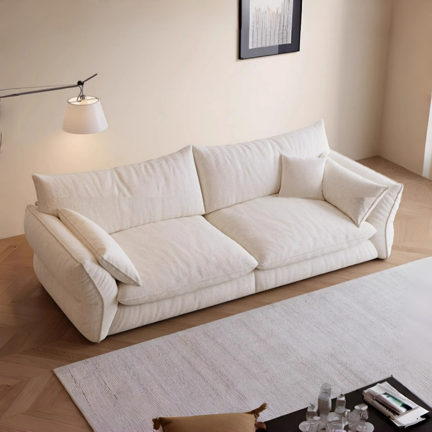 AAF Furniture Luxury Cloud Sofa Set for Living Room Dubai, Abu Dhabi UAE D5