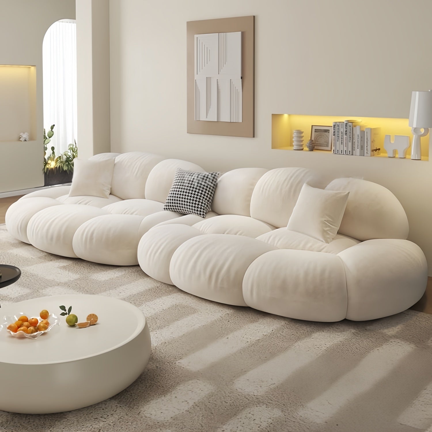 AAF Furniture Luxury Cloud Sofa Set for Living Room UAE Online D2