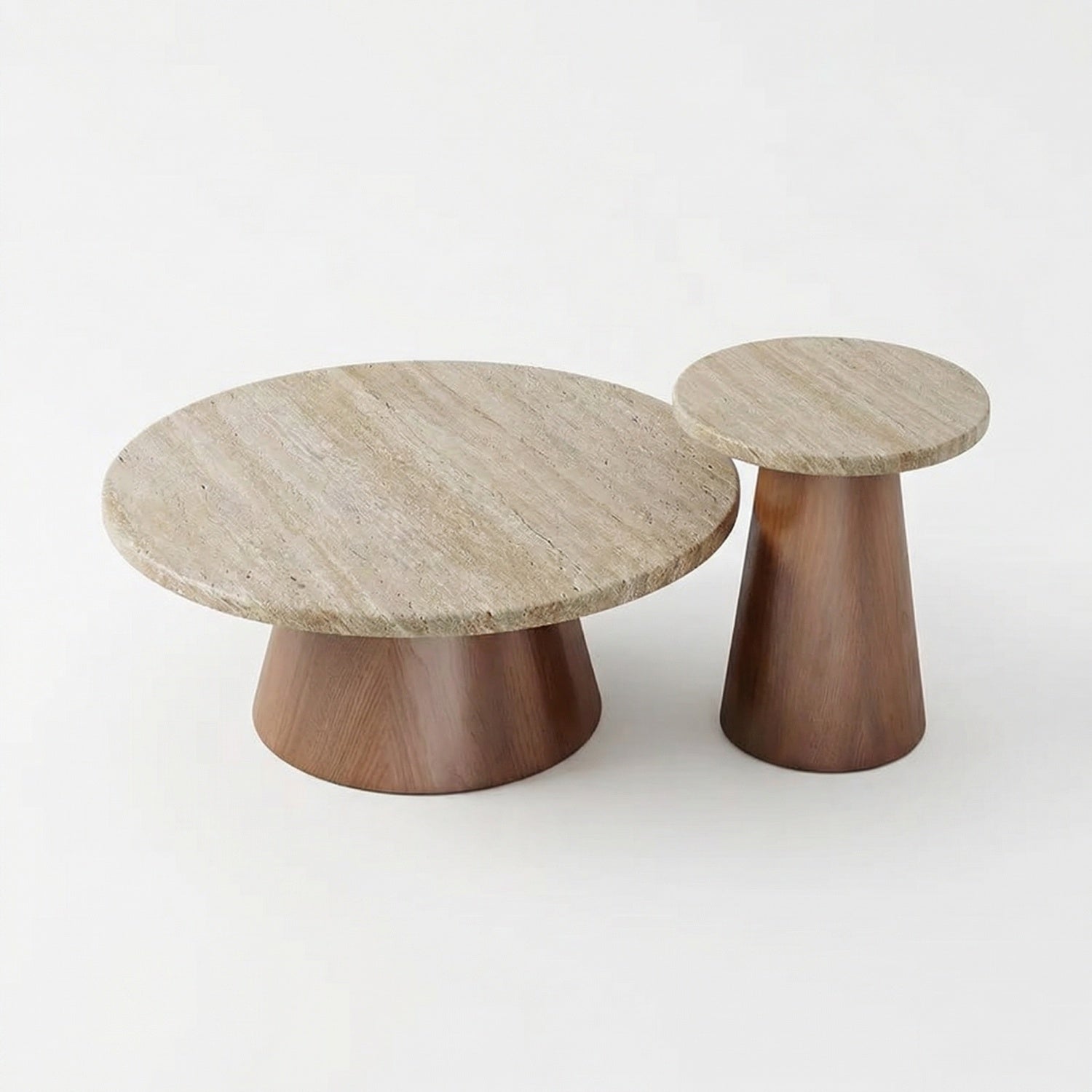 مجموعة طاولات متداخلة موفرة للمساحة من AAF FURNITURE لغرفة المعيشة الحديثة