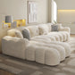 AAF FURNITURE Fleece Fabric Overstuffed Multifunction Sofa set for Livingroom Office