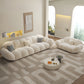 AAF FURNITURE Light Luxury Fabric Cloud Shaped Sofa set for Livingroom