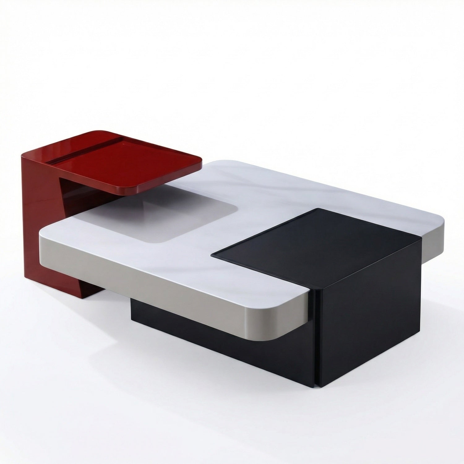 مجموعة طاولات متداخلة موفرة للمساحة من AAF FURNITURE لغرفة المعيشة الحديثة