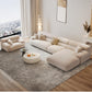 AAF FURNITURE Fleece Fabric Overstuffed Multifunction Sofa set for Livingroom Office