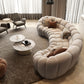 AAF Furniture Fleece Fabric Overstuffed Multifunction  Sofa  for Livingroom Office