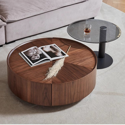 AAF FURNITURE Space-Saving Nesting Table Set for Modern Living Room