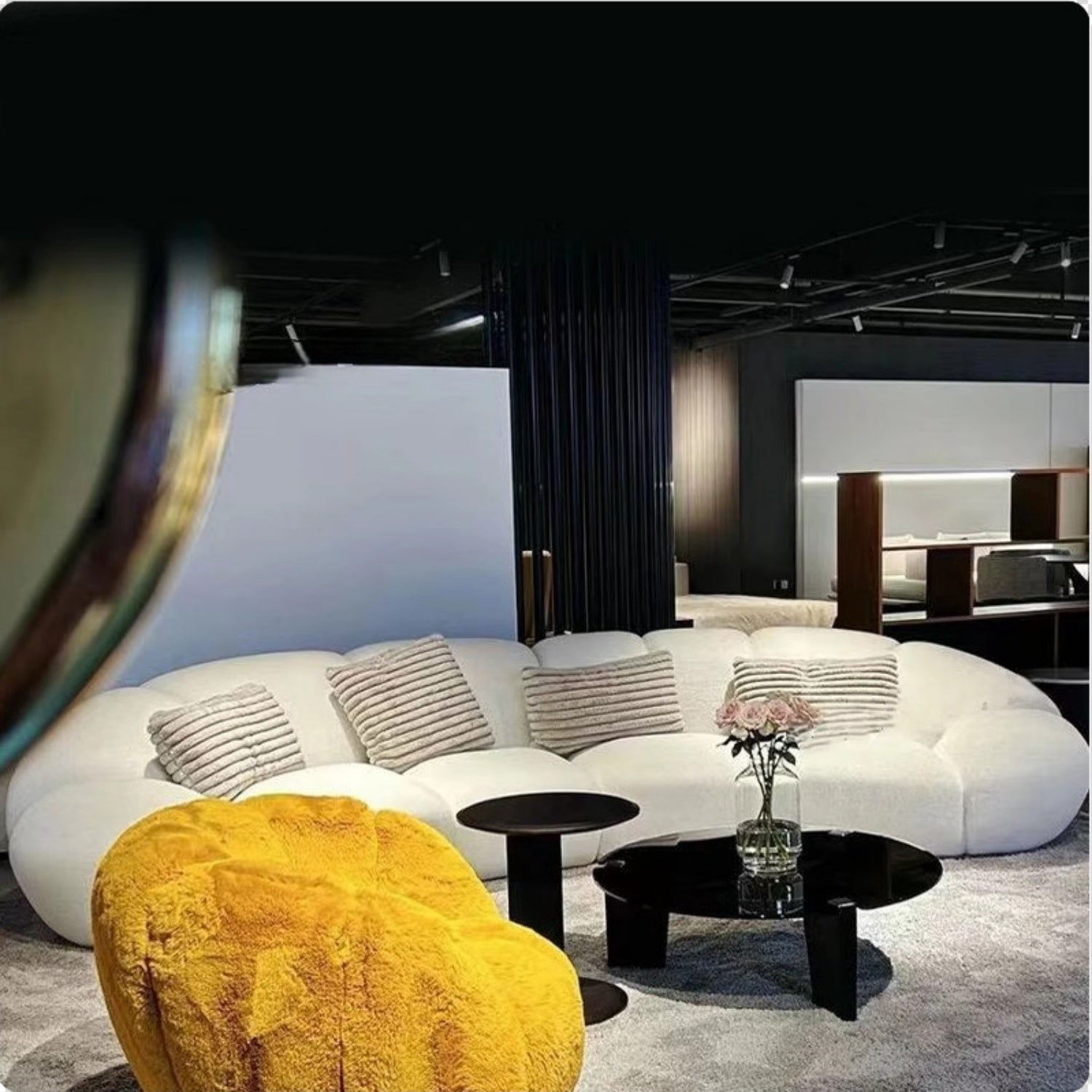 AAF Furniture Cloud Straight Sofa Set Off-White Complete 1-4 Seats for Living Room