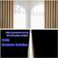 2 Panels 100% Blackout Curtains for Living Room Thermal Insulated Bedroom Darkening Drapes for Basics Room Window