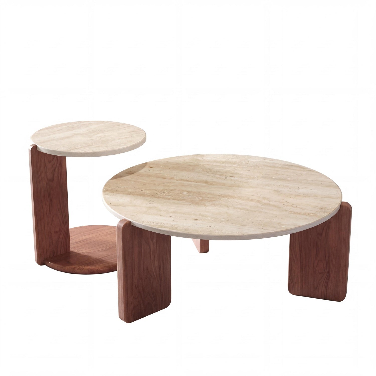 مجموعة طاولات متداخلة موفرة للمساحة من AAF FURNITURE لغرفة المعيشة الحديثة