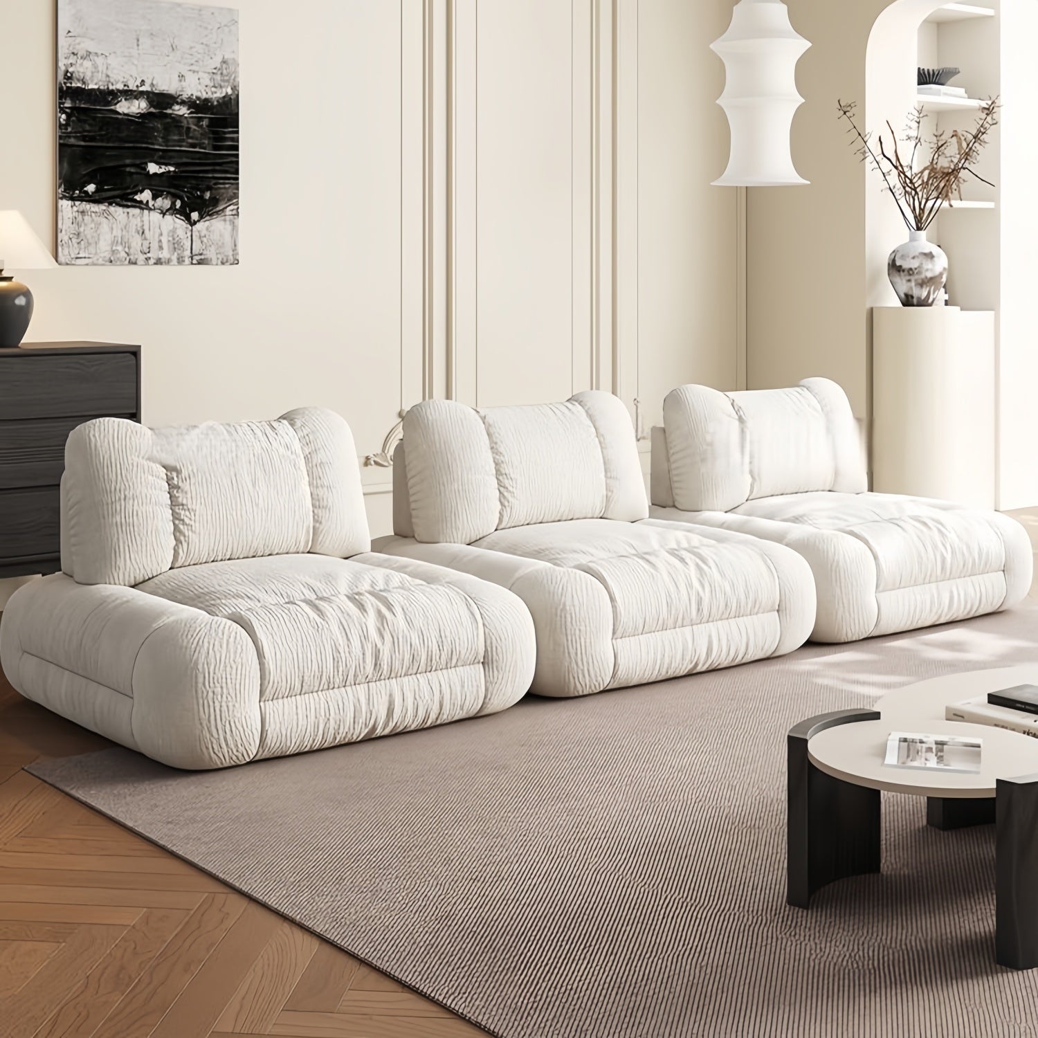 AAF Furniture Luxury Cloud Sofa Set for Living Room UAE Online D3