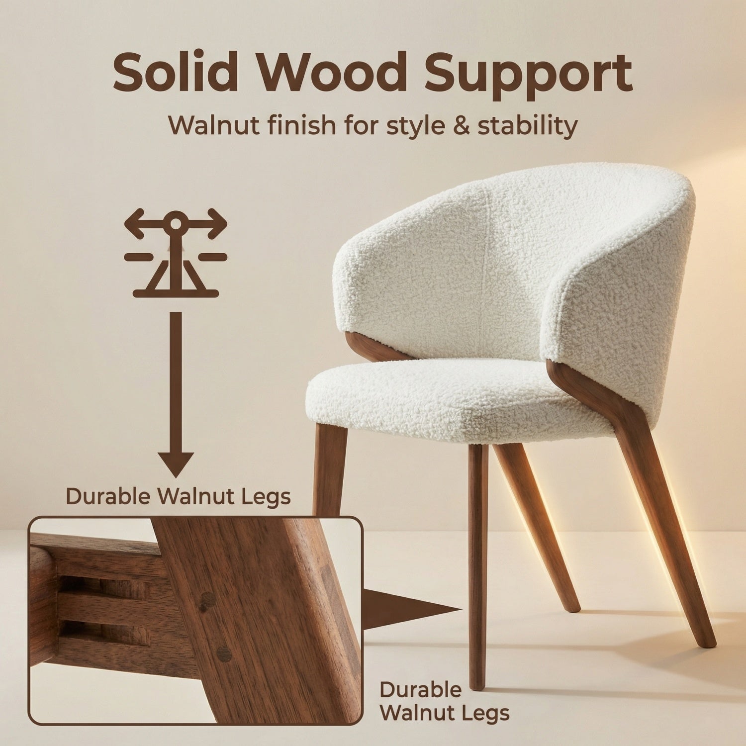 AAF Sherpa Chair Cream Healing Comfort UAE