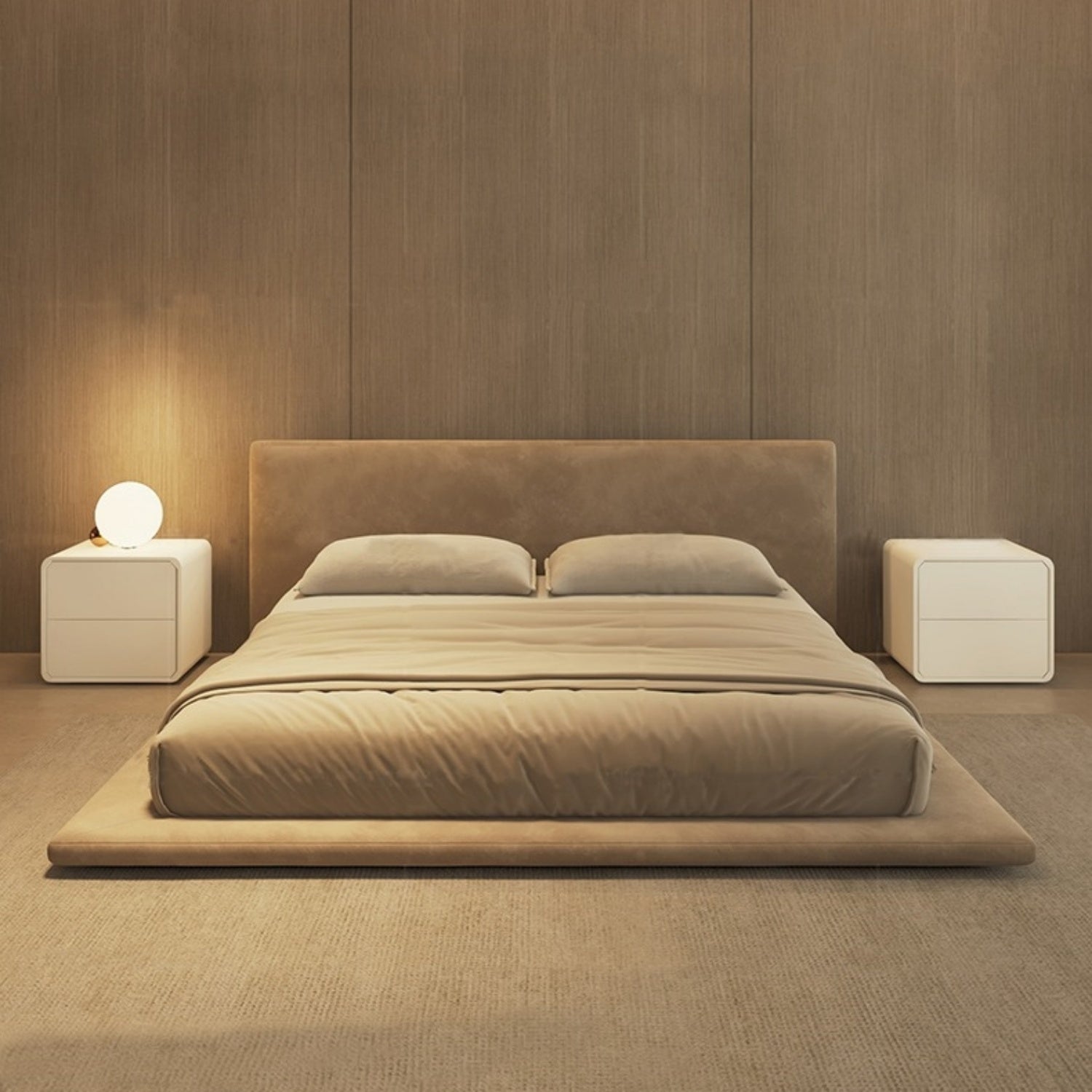 AAF Furniture Linen Bed Frame for Bedroom UAE Online