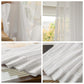 2 Panels Sheer Color Chiffon Tulle Light Window Textile Curtains Drapes for Bedroom Livingroom