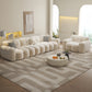 AAF FURNITURE Light Luxury Fabric Cloud Shaped Sofa set for Livingroom