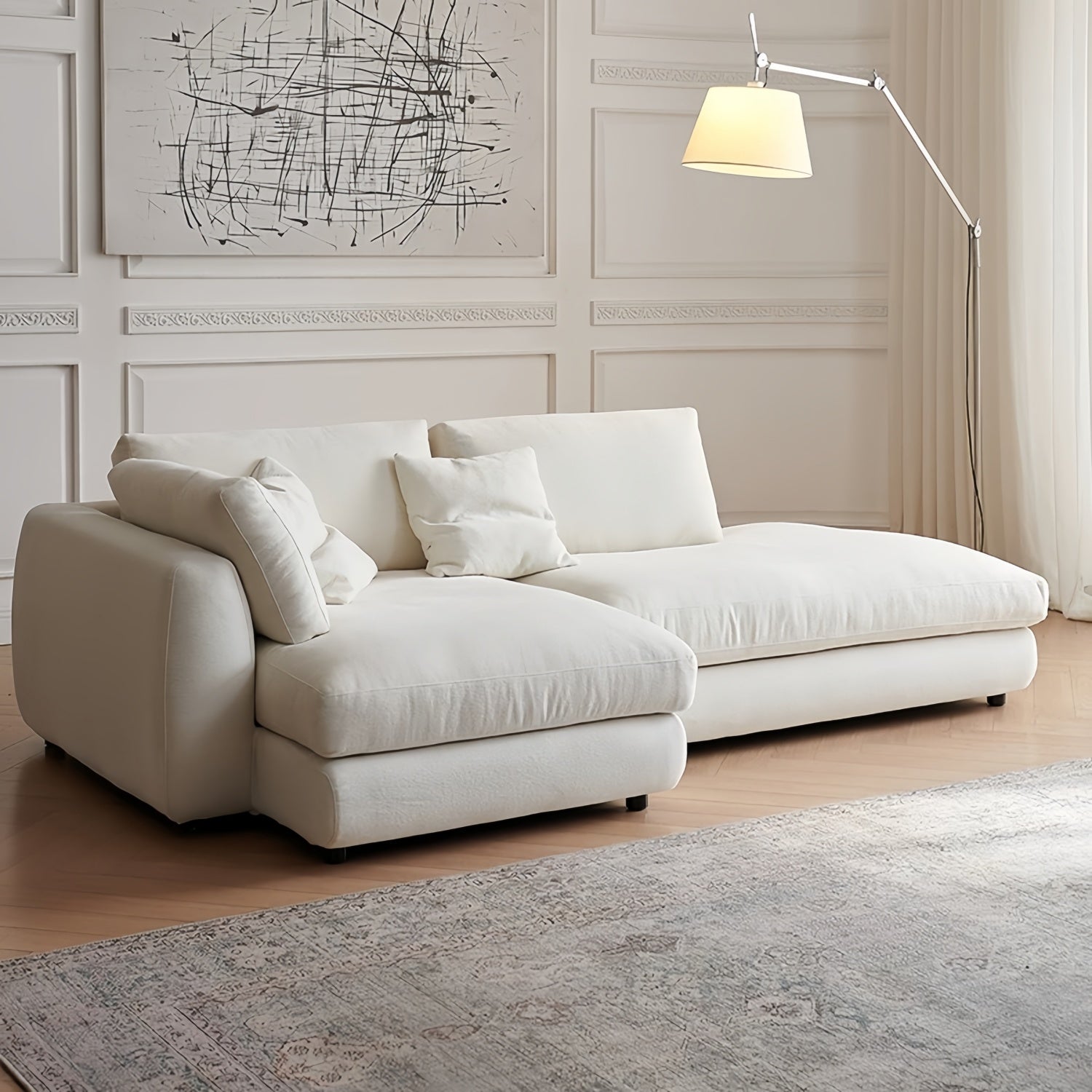AAF Furniture Luxury Cloud Sofa Set for Living Room Dubai UAE