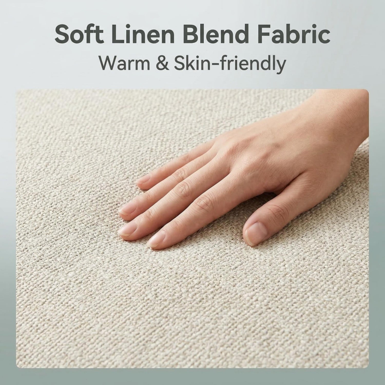 AAF Wabi-Sabi Modular Fabric Sofa – Minimalist Block Design for Modern Living Room