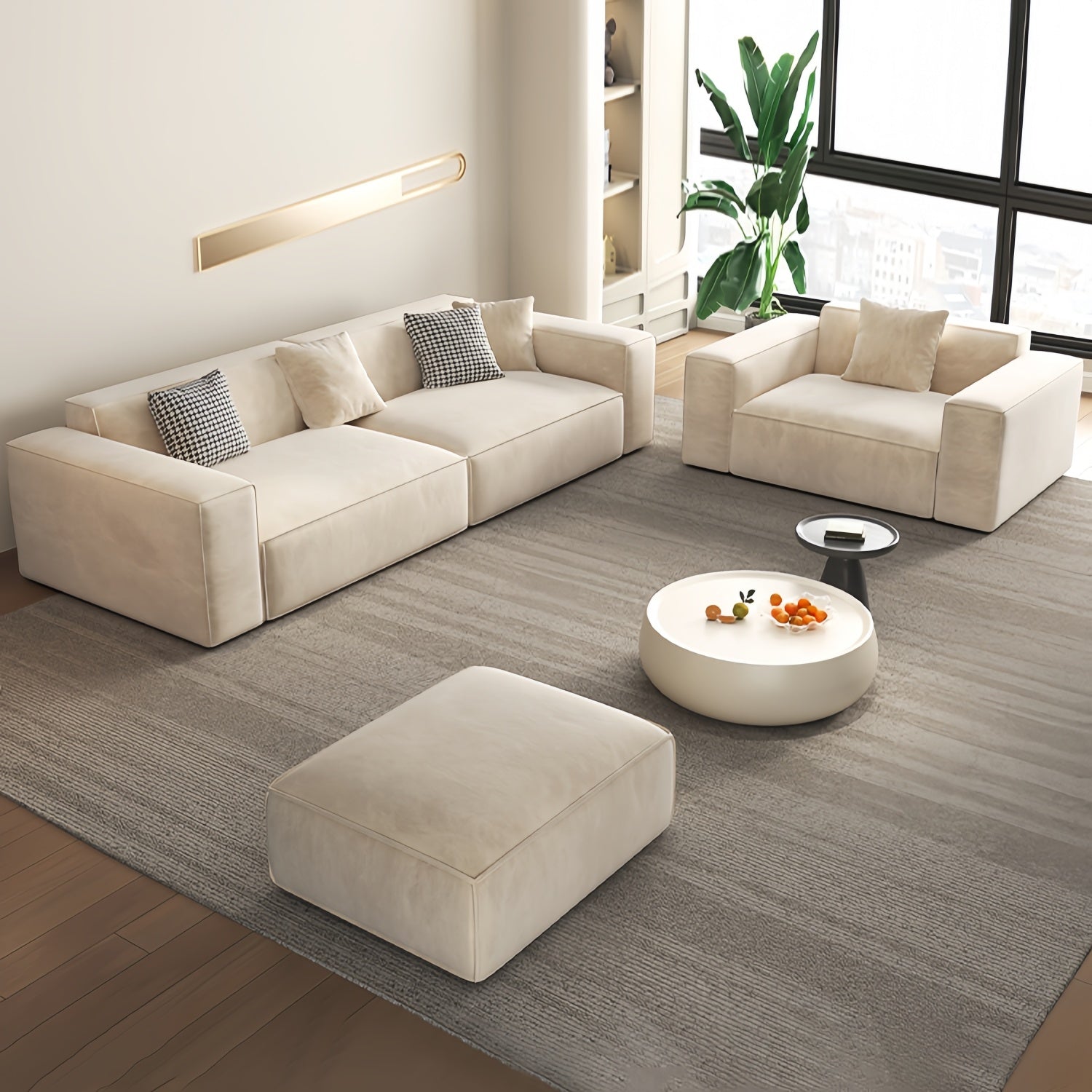 AAF Furniture Luxury Cloud Sofa Set for Living Room Dubai & UAE D2