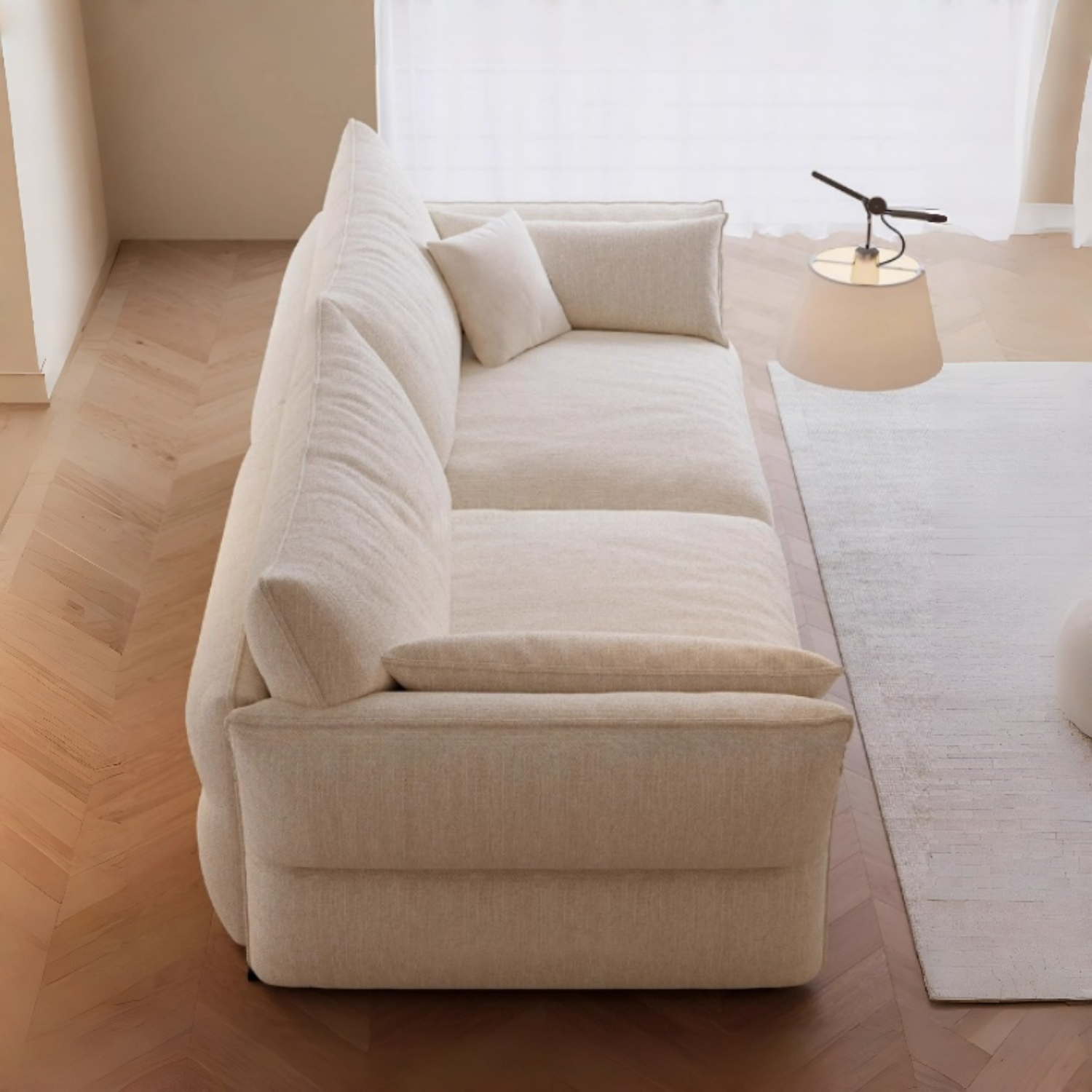 AAF Furniture Luxury Cloud Sofa Set for Living Room Dubai, Abu Dhabi UAE D5