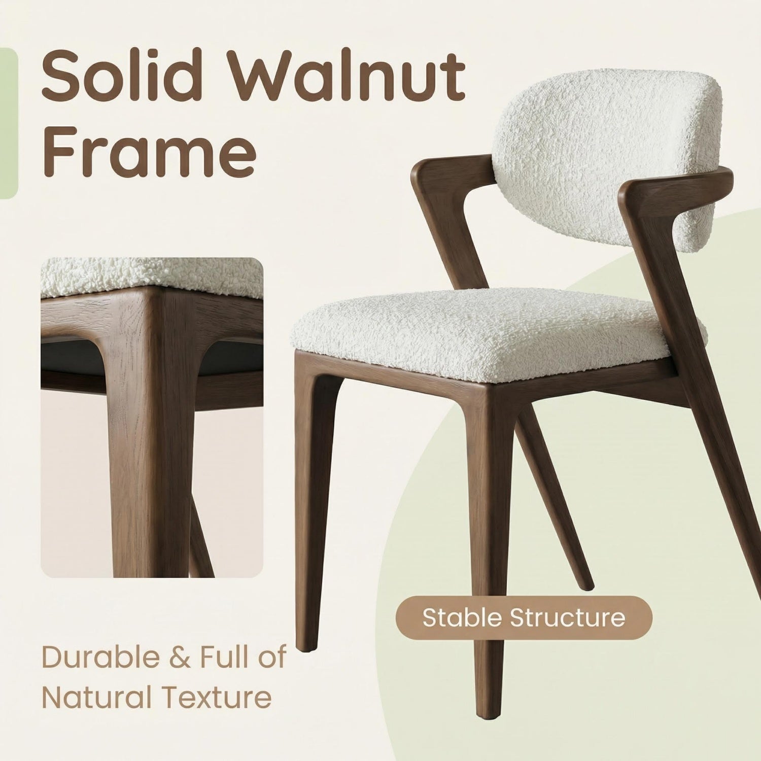 AAF Sherpa Chair Cream Sunlit Living UAE