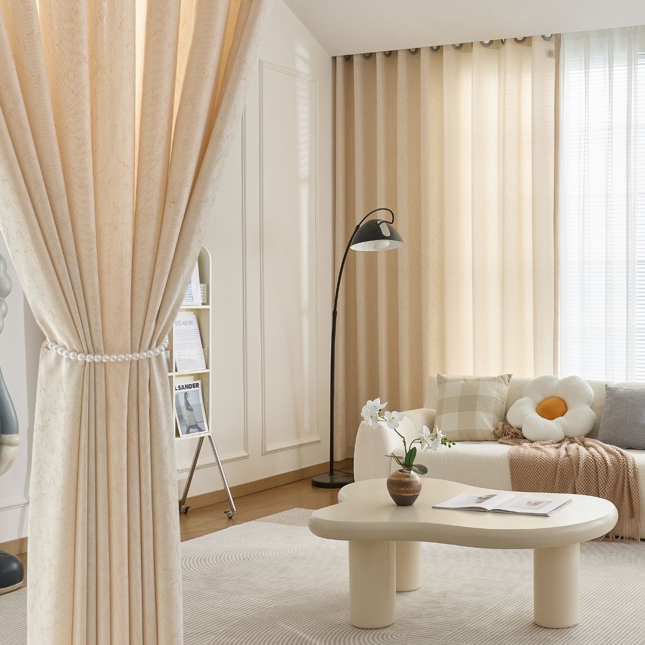 2 Panels Sheer Color Chiffon Tulle Light Window Textile Curtains Drapes for Bedroom Livingroom