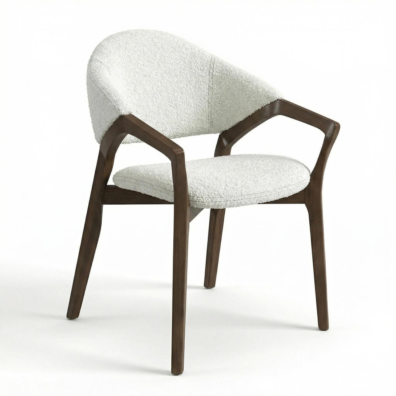 AAF Arc Sherpa Chair White Artistic UAE