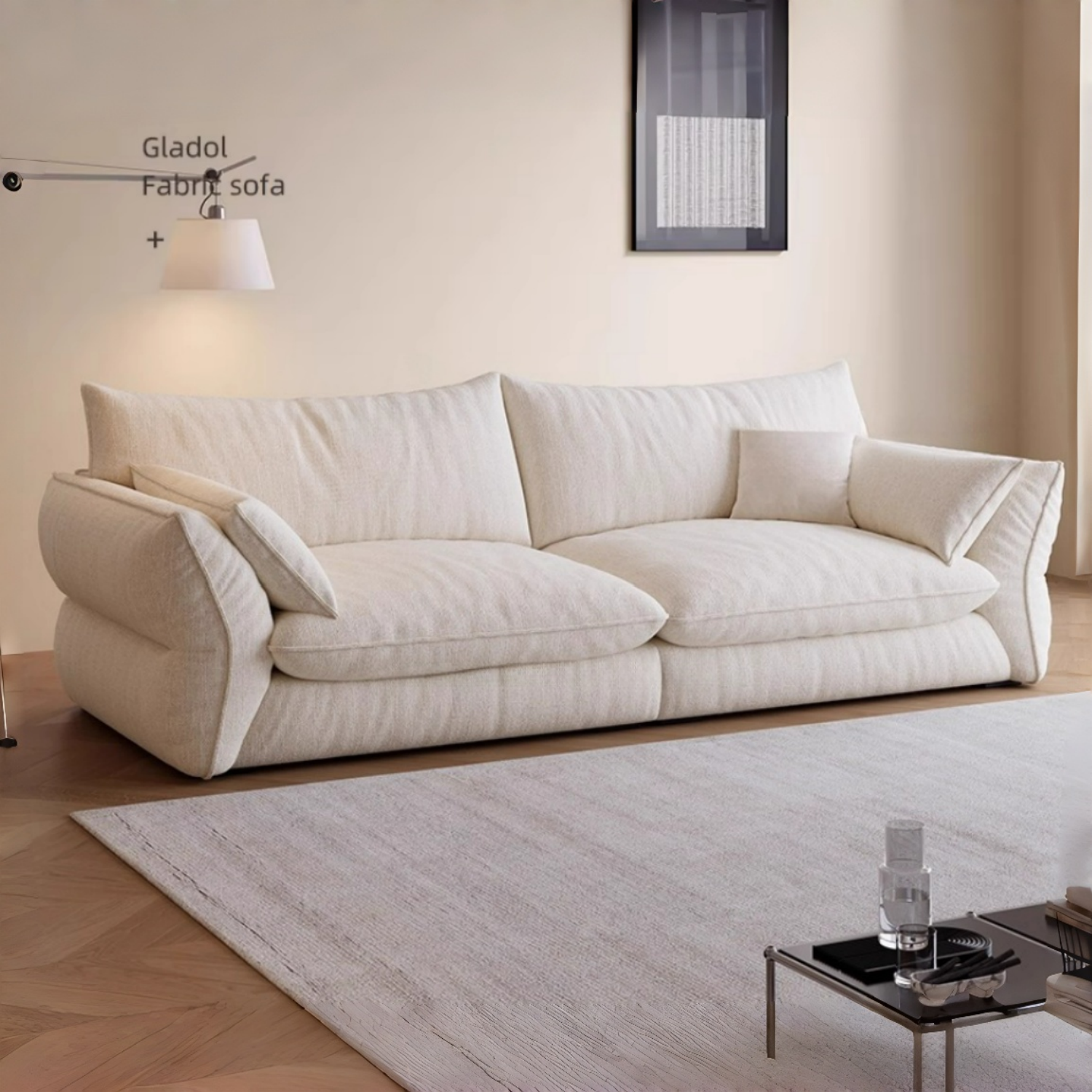 AAF Furniture Luxury Cloud Sofa Set for Living Room Dubai, Abu Dhabi UAE D5